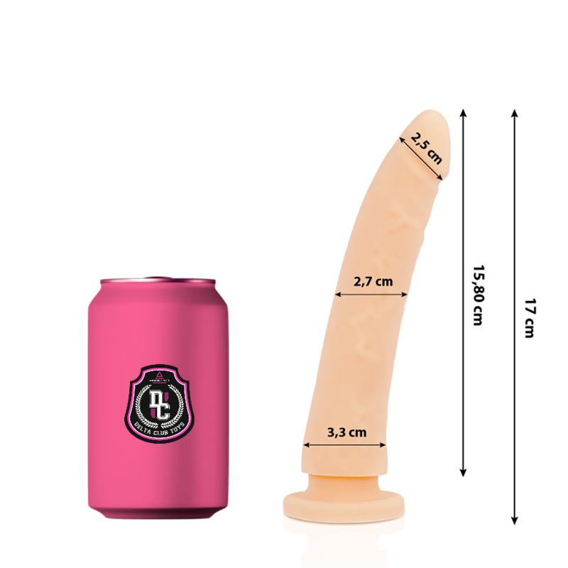 Realistischer Dildo Türkis 17 x 3 cm
