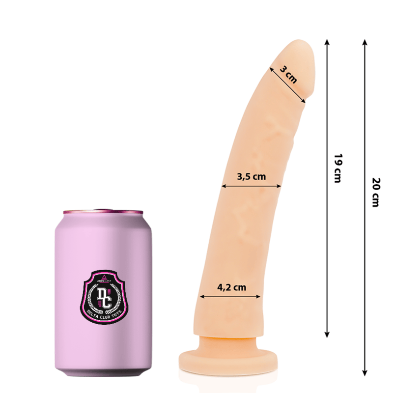 Realistischer Dildo Türkis 20 x 4 cm