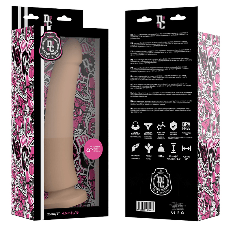 Realistischer Dildo Türkis 23 x 4,5 cm – Ansicht 4