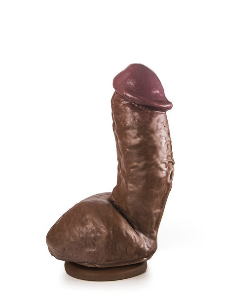 Realistischer Dildo Big Player Braun 18,5 x 5 cm