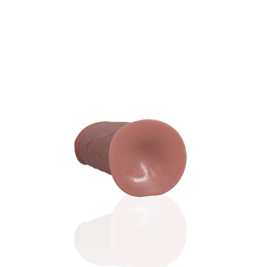 Realistischer Dildo extra dick gerade ohne Hoden Hautfarbe 20,3 x Ø 6,6 cm – Ansicht 4
