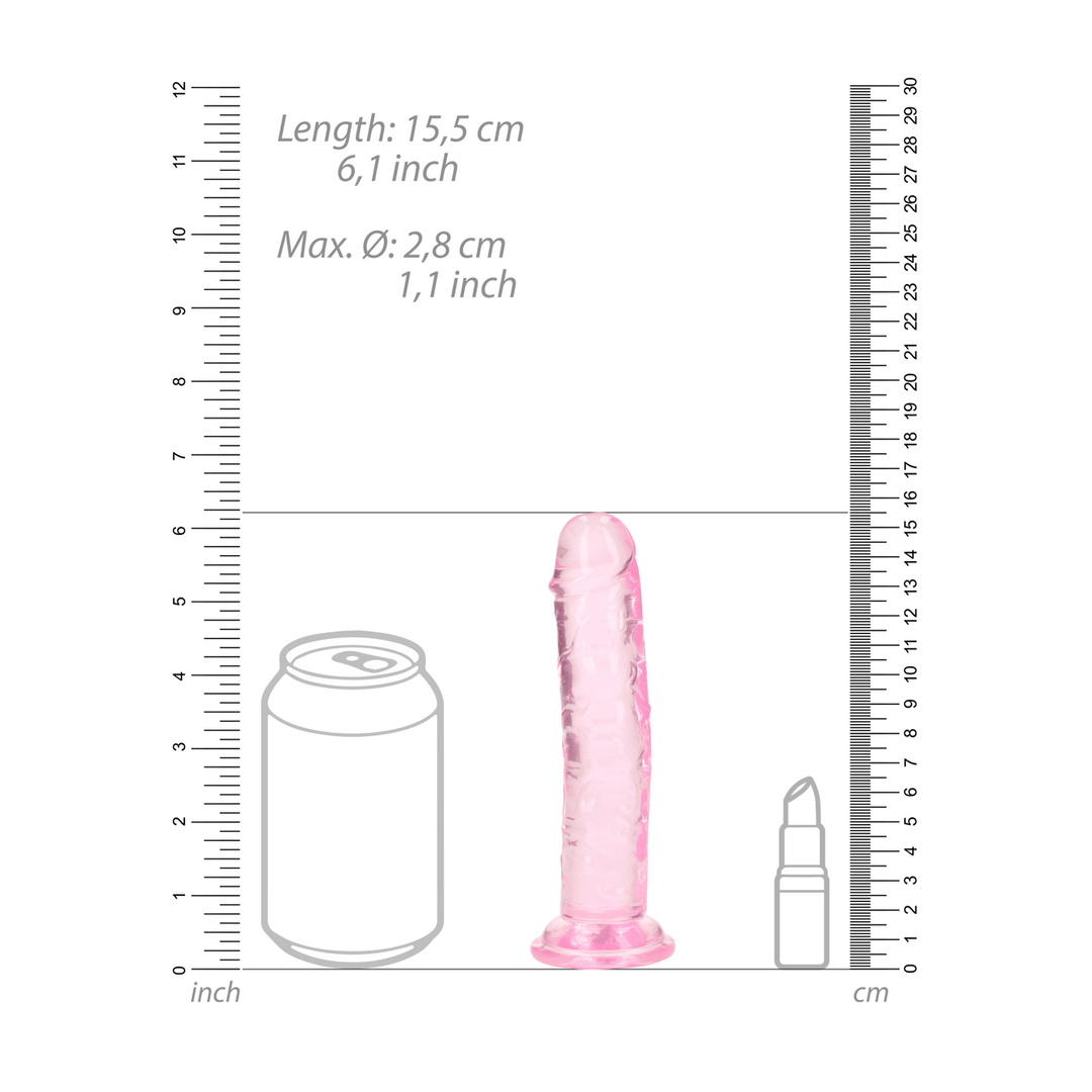 Realistischer Dildo gerade mit Saugfuß 14,5 x Ø 2,8 cm – Ansicht 6