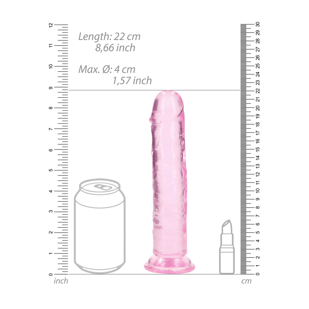 Realistischer Dildo gerade mit Saugfuß 20 x Ø 4 cm – Ansicht 6