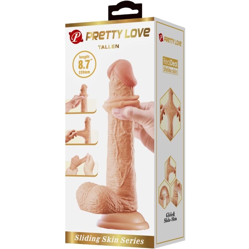 Realistischer Dildo grosser Natur 22 cm – Ansicht 6