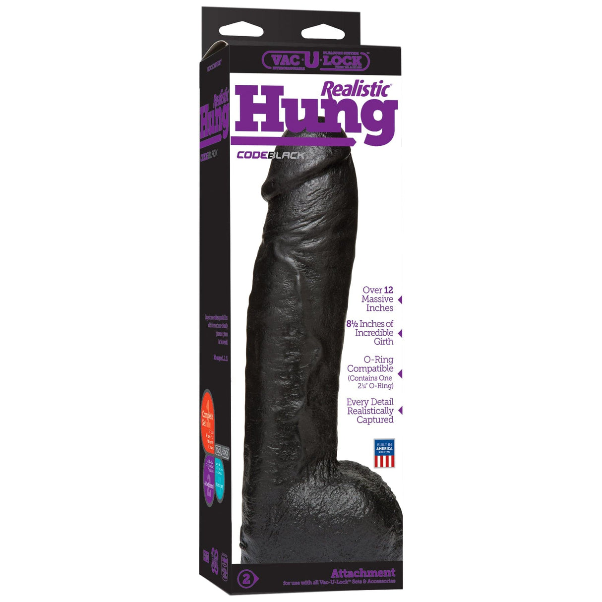 Realistischer Dildo Hung 30,7 x 6,8 cm