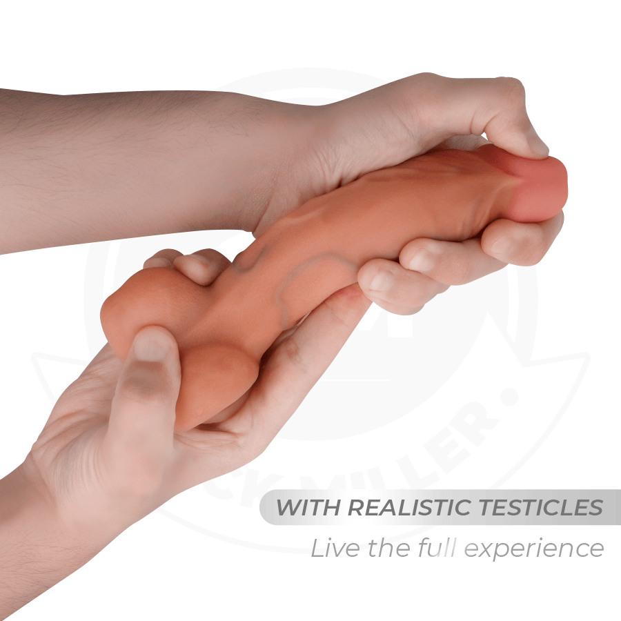 Realistischer Dildo Hyperrealistischer Artikulierbarer 17,8 cm