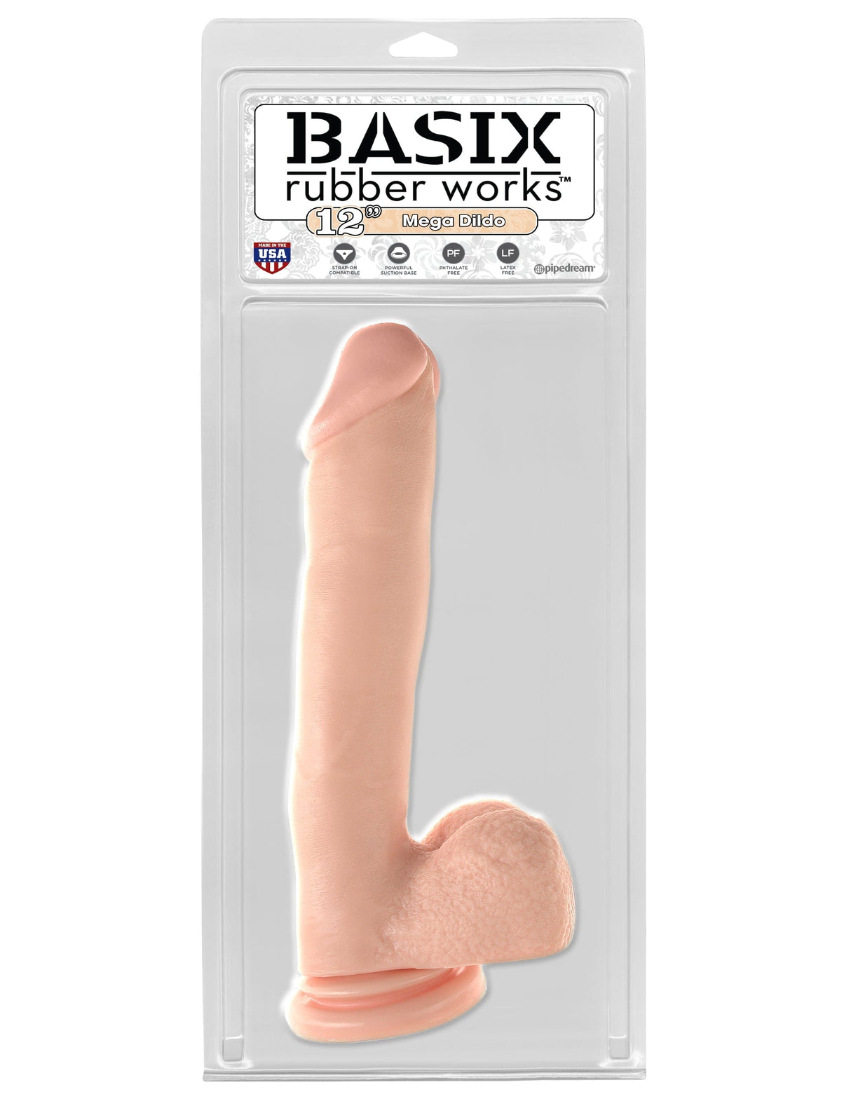 Realistischer Dildo Long John 32 x 6 cm