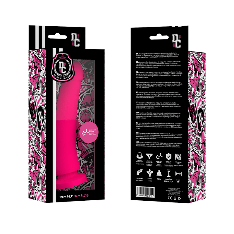Realistischer Dildo Rosa 17 x 3 cm – Ansicht 4