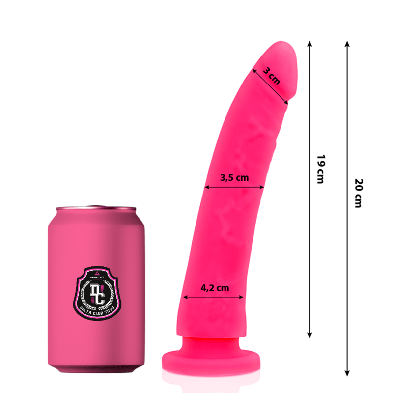 Realistischer Dildo Rosa 20 x 4 cm