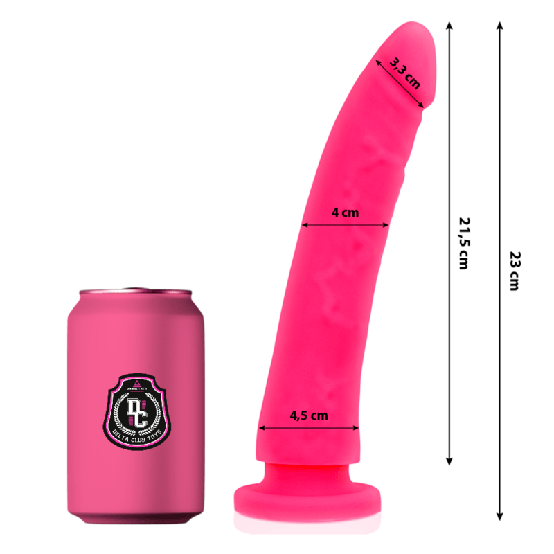 Realistischer Dildo Rosa 23 x 4,5 cm