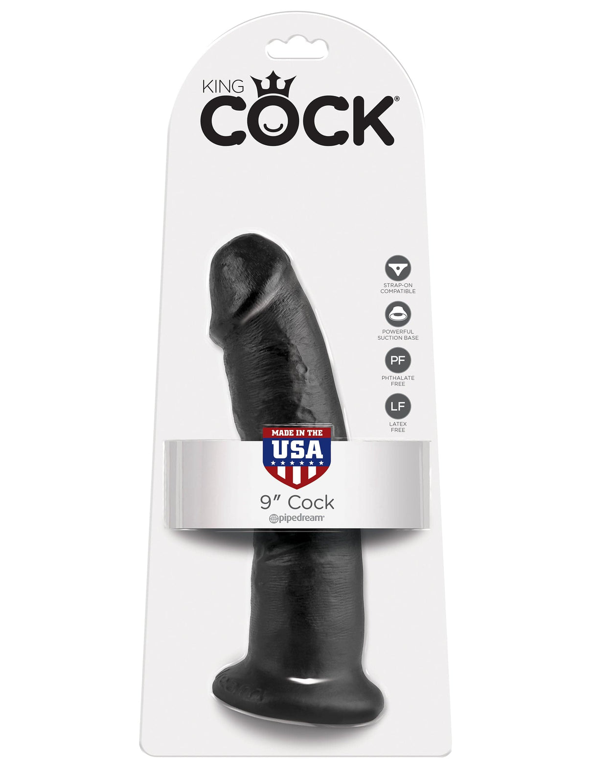 Realistischer Dildo Softi schwarz