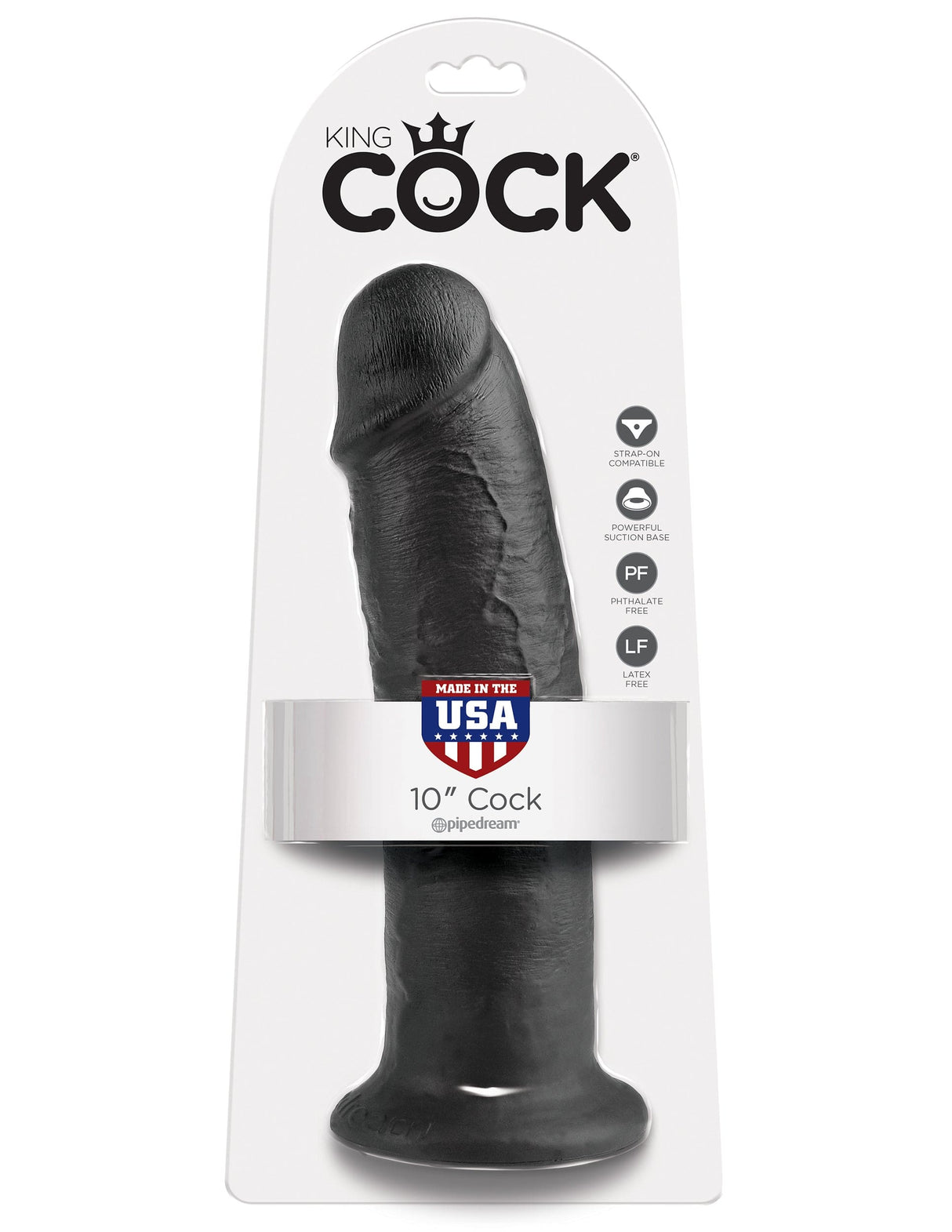 Realistischer Dildo Softi schwarz