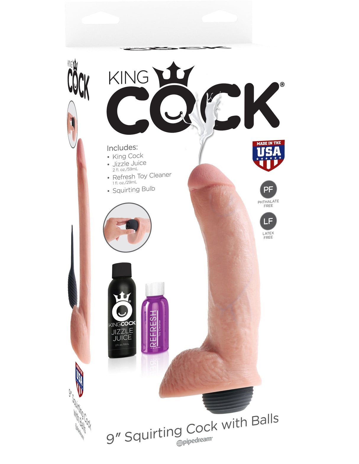 Realistischer Dildo Spritzer natur