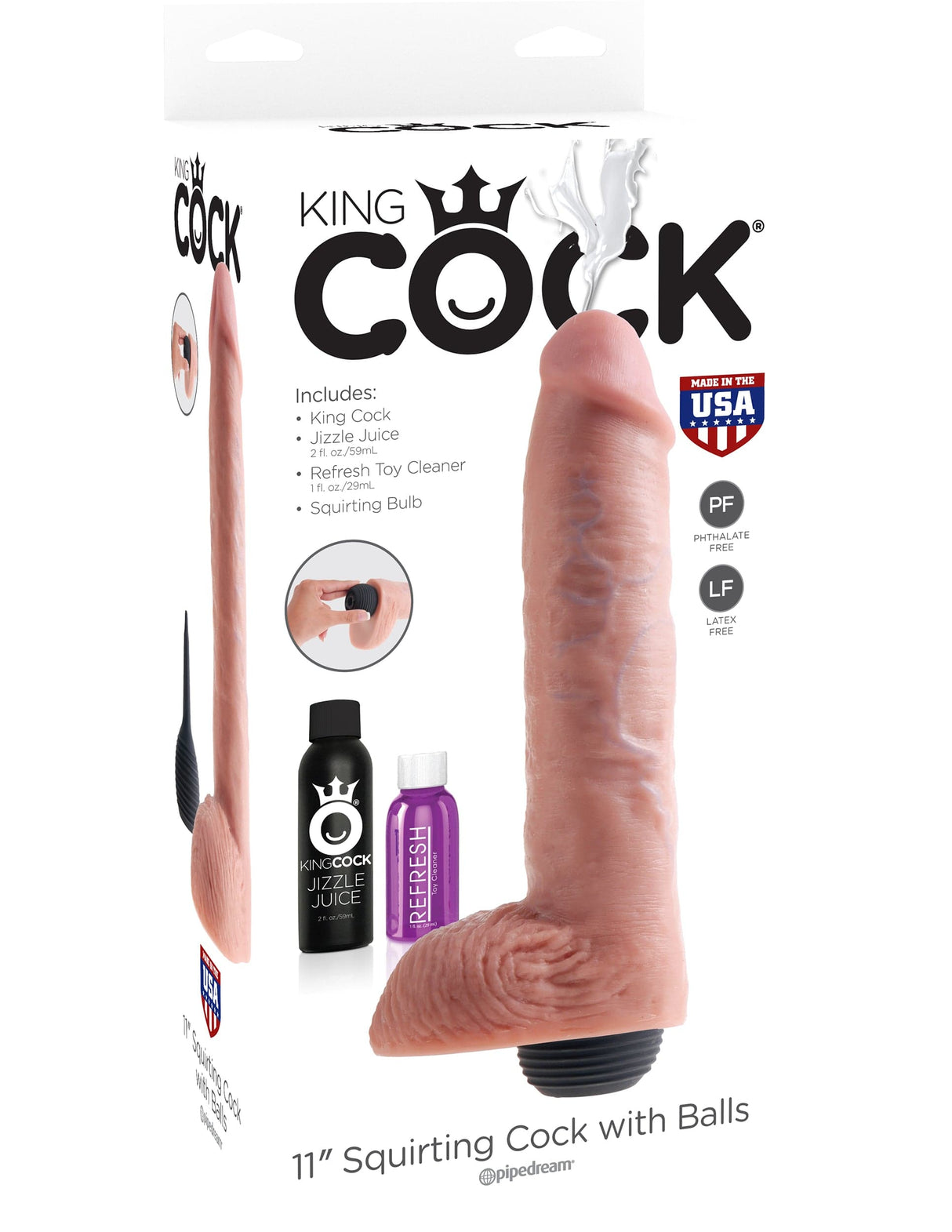 Realistischer Dildo Spritzer natur