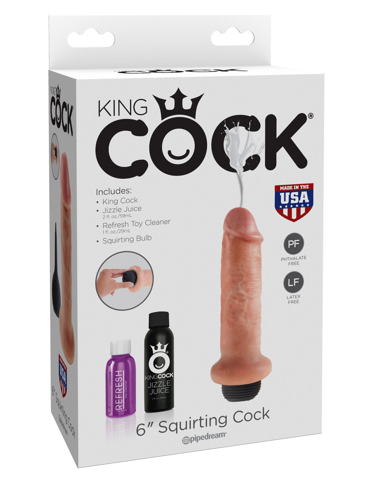 Realistischer Dildo Spritzer natur
