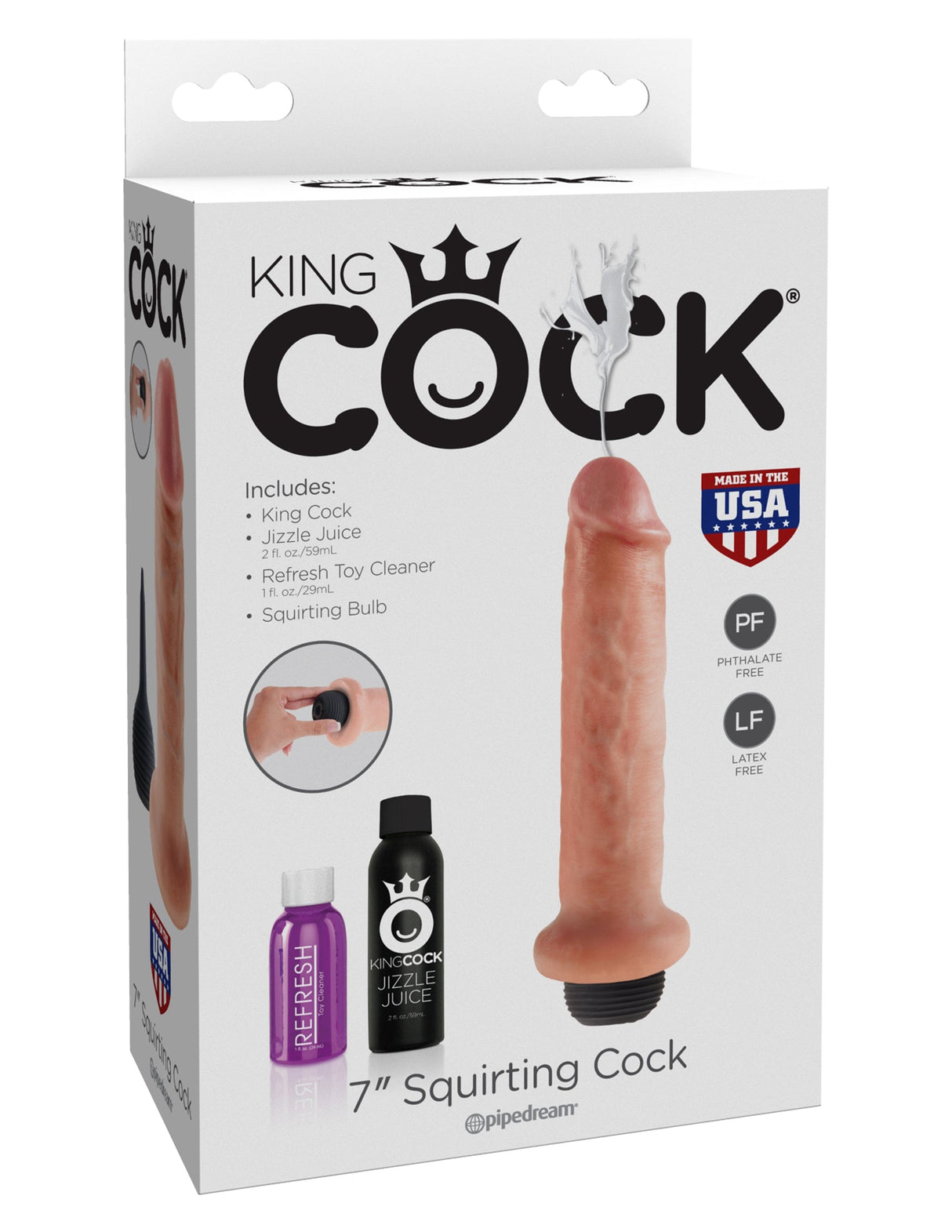 Realistischer Dildo Spritzer natur