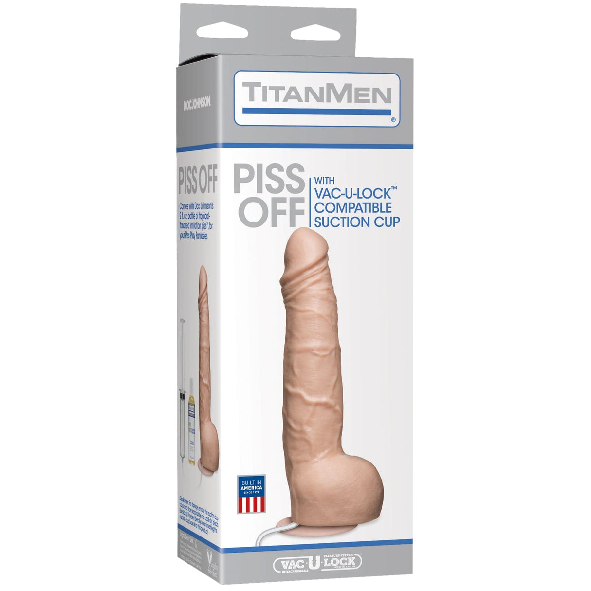 Realistischer Dildo Spritzer vanille 26 x 5 cm