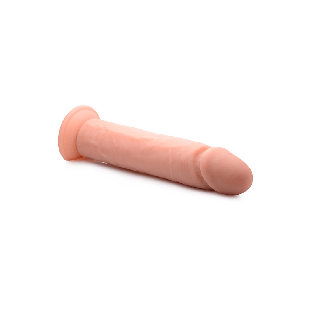 Vibrator Realistischer Big Shot aus Silikon mit Fernbedienung Natur 25,4 cm – Ansicht 4