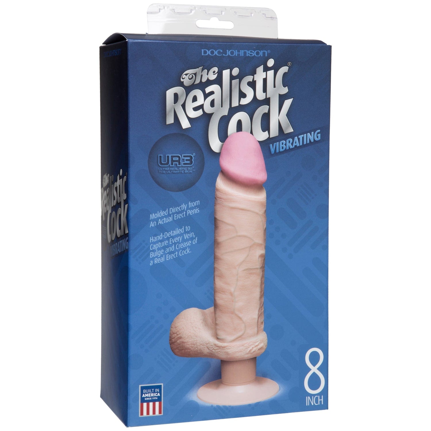 Realistischer Vibrator Bryan 23,6 x 5 cm