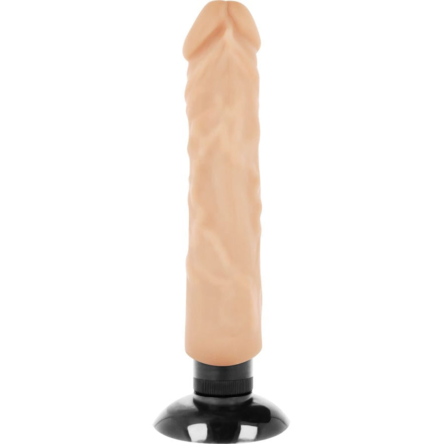 Realistischer Vibrator mit Fernbedienung 2-in-1 Natur 20 x 4 cm – Ansicht 4