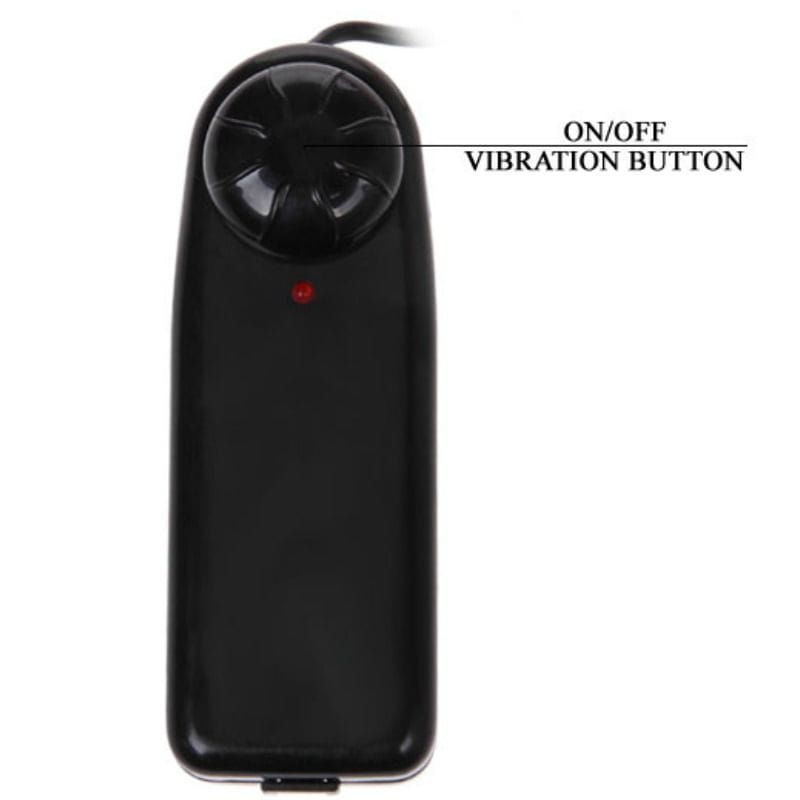 Realistischer Vibrator mit Vibration Natur 20 cm – Ansicht 5