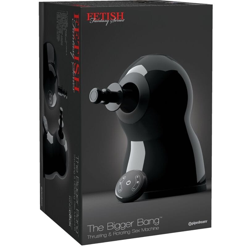 Realistischer Vibrator Sexmaschine Bigger Bang Rotation und Drücken 20 cm