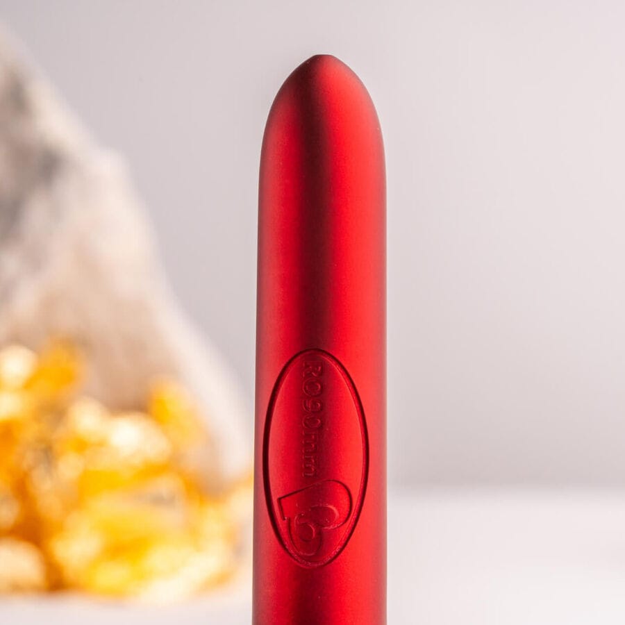 Vibrator R90 Scarlet Velvet Vibrierendes Bullet Rot 9 x 1,8 cm.1