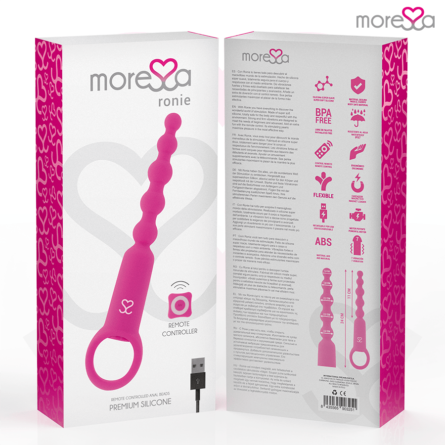Ronie Analvibrator mit Fernbedienung Rosa – Ansicht 7