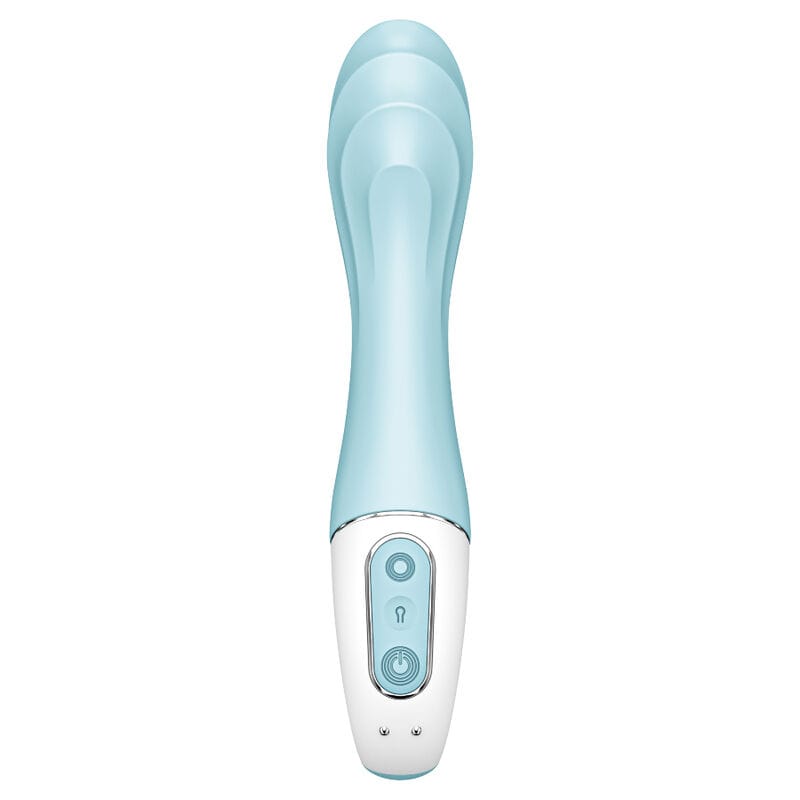 Satisfyer - Air Pump Vibrator 5+ Aufblasbare g-Spot-Vibrator-App Blau