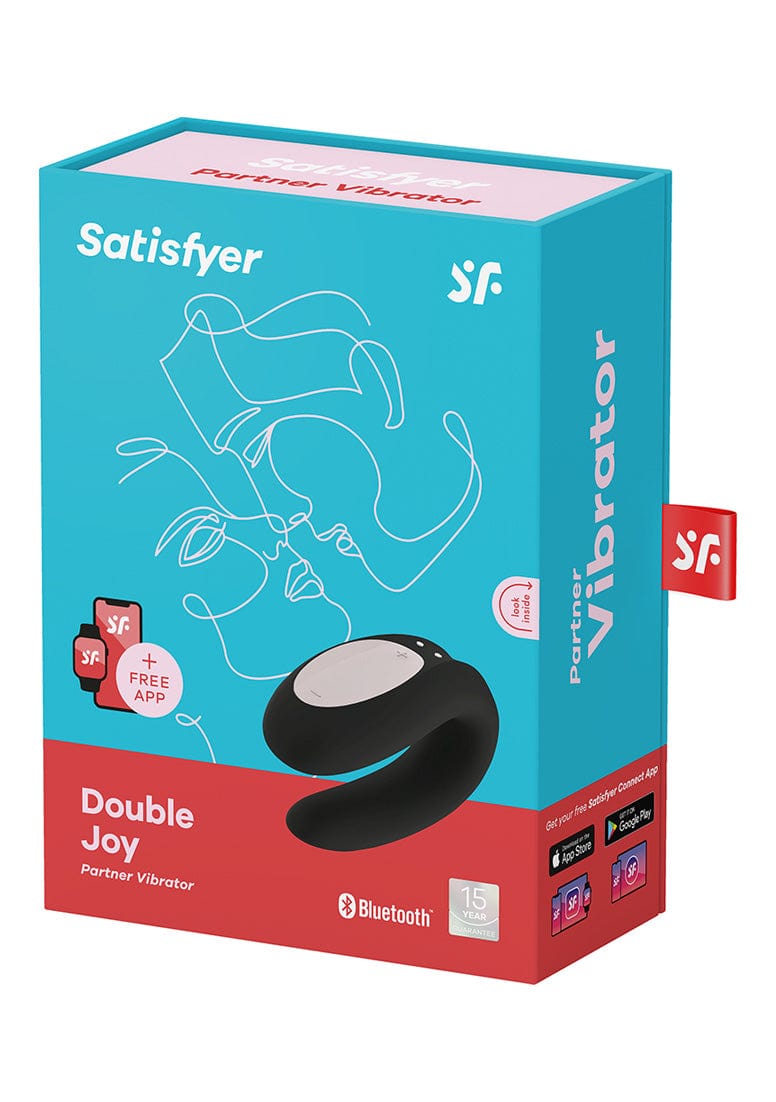 Satisfyer Double Joy Schwarz