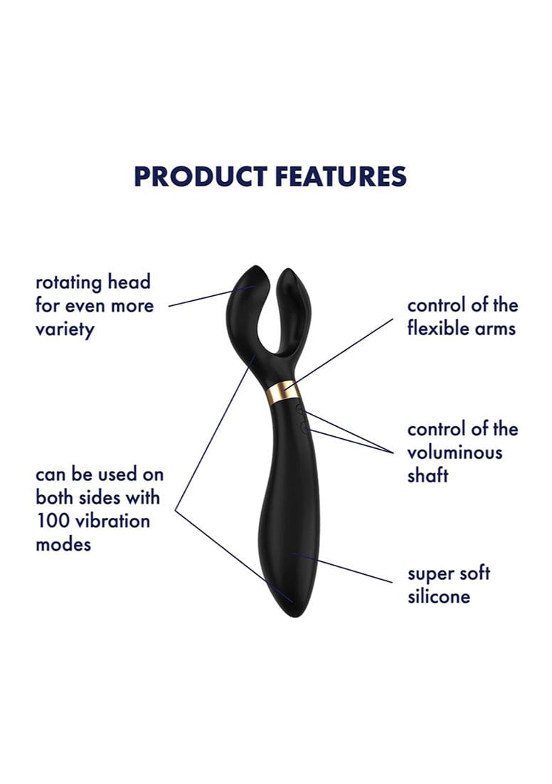 Satisfyer Endless Fun Schwarz 21 x 4,3 cm
