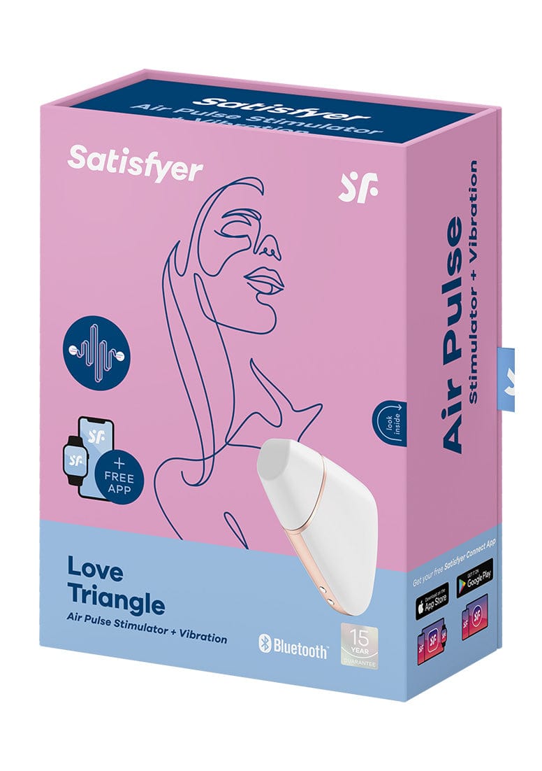 Satisfyer Love Triangel Air Pulse Weiß