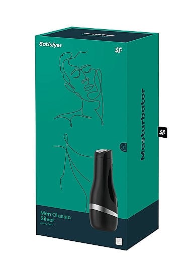 Satisfyer Men Classic Schwarz/Silber