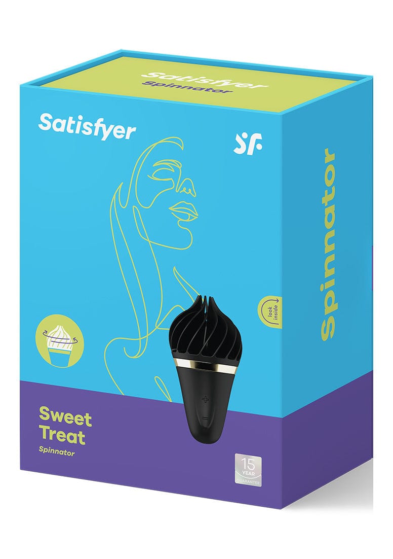 Satisfyer Sweet Treat Spinnator Schwarz