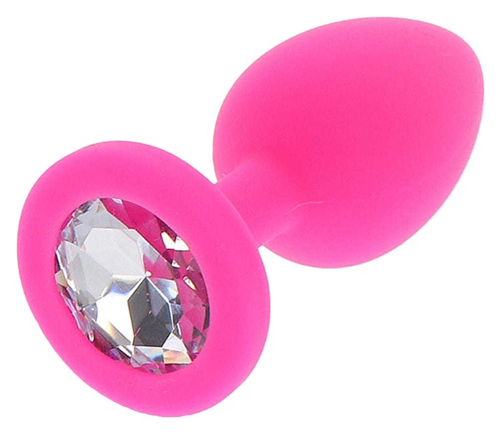 Schmuckplug Diamond Booty S 6 x 2.8cm Pink