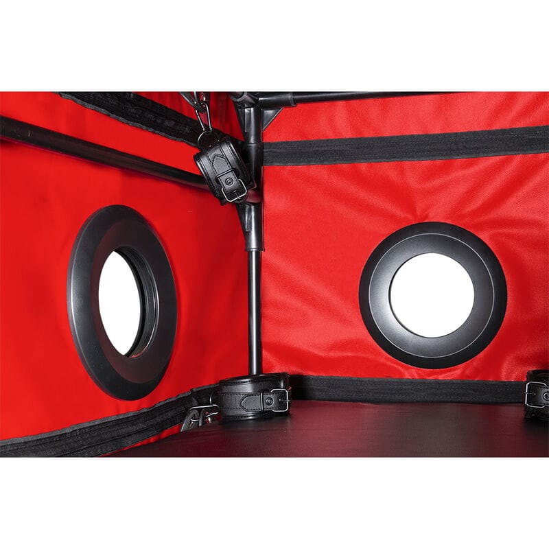 Fetisch-Toy Kink Club la Niche Cabin Schwarz & Rot.8