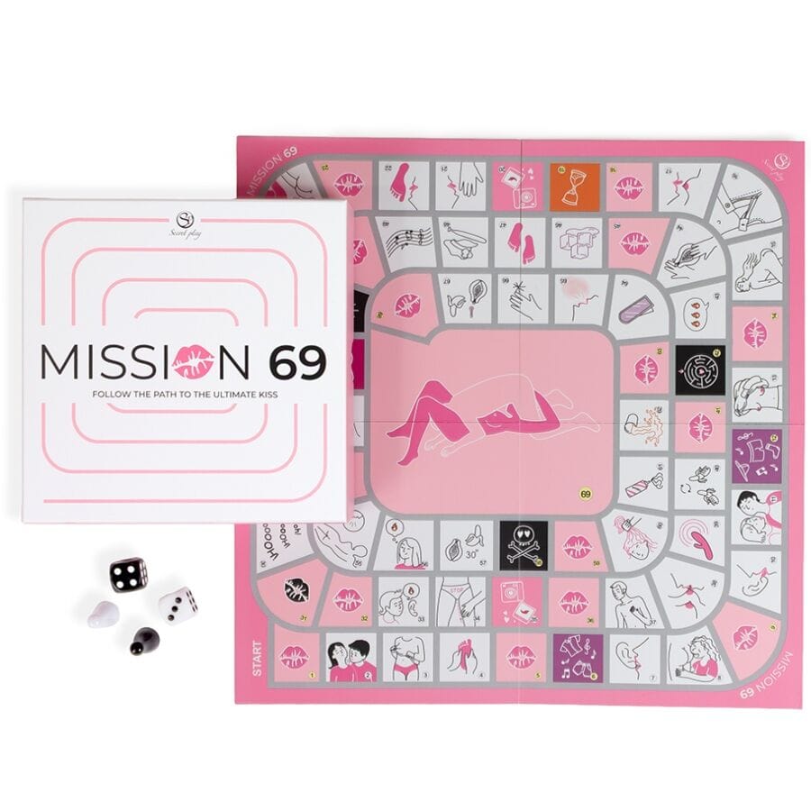Secret Play - Brettspiel für Paare "mission 69"