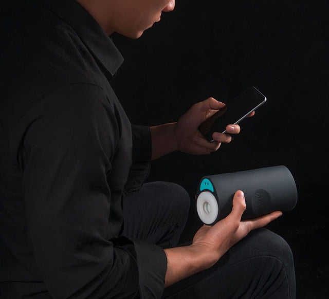 SenseMax Masturbator Tube Cybersex Schwarz