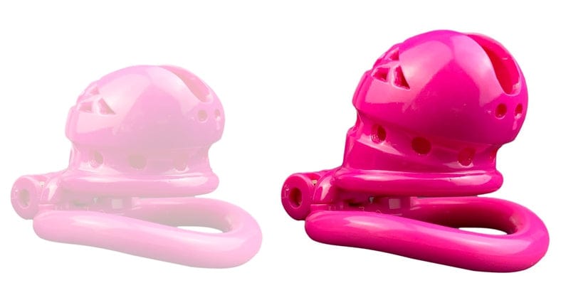 Sex Slave Keuschheitsgürtel M 6.5 x 3.5cm Pink