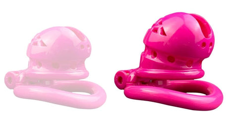 Sex Slave Keuschheitsgürtel M 6.5 x 3.5cm Pink