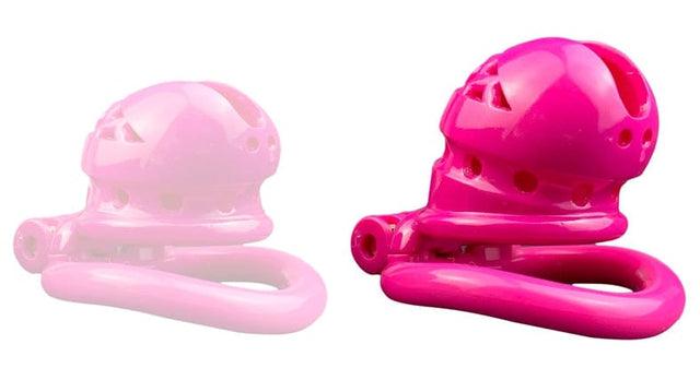 Sex Slave Keuschheitsgürtel M 6.5 x 3.5cm Pink