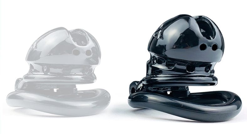 Sex Slave Keuschheitsgürtel M 6.5 x 3.5cm Schwarz