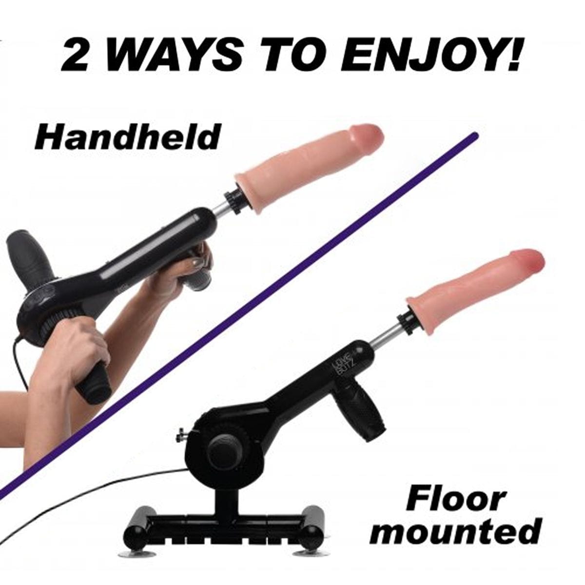 Sexmaschine Dildo Booster Deluxe