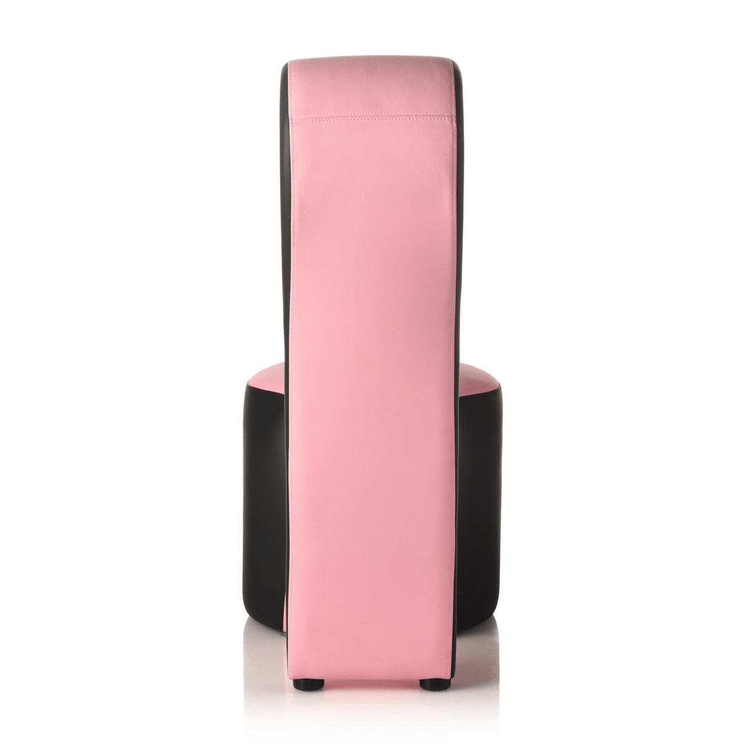 Sexmöbel Stiletto Sessel in Schuhform Holz und Schaum Schwarz und Pink 90,8 cm – Ansicht 4