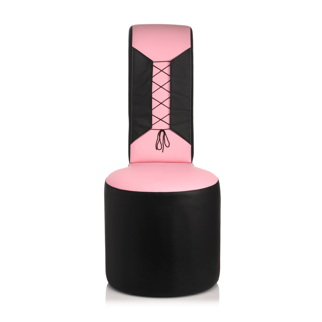 Sexmöbel Stiletto Sessel in Schuhform Holz und Schaum Schwarz und Pink 90,8 cm – Ansicht 2