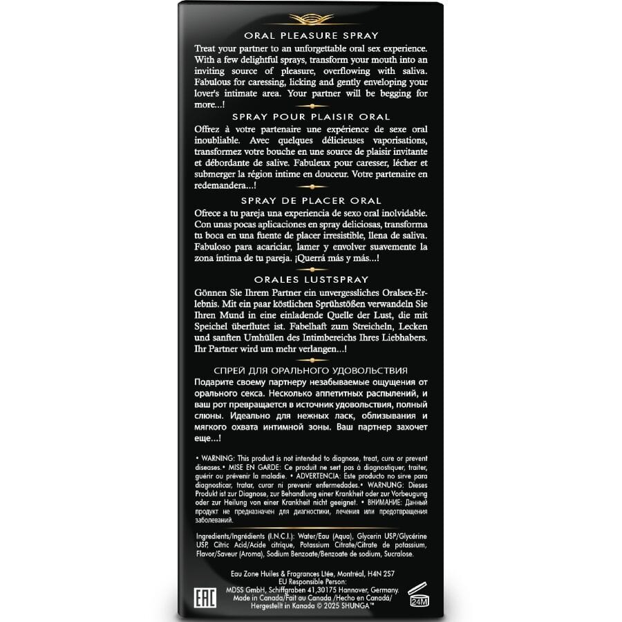 Intimpflege Waves Pleasure Spray Oral Sexuctive Erdbeere 20 ml.3