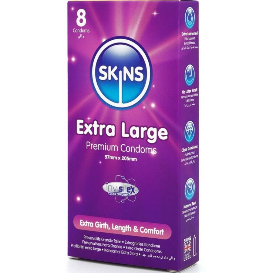 Kondom Extra Grosse Premium-Kondome Packung 8.1
