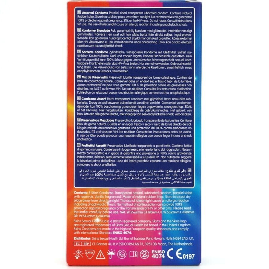 Kondom Sortierte Premium-Kondome Packung 8.3