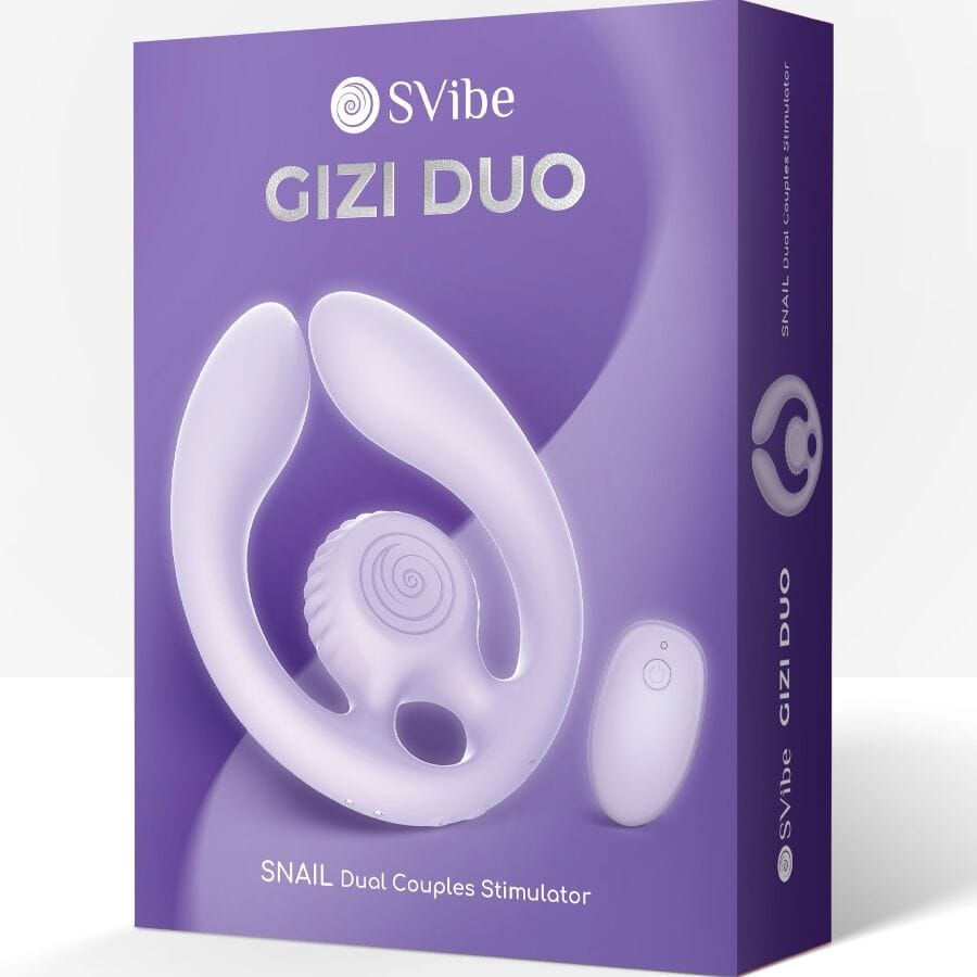 Vibrator Gizi Duo Paarstimulator Fernbedienung Lila.7
