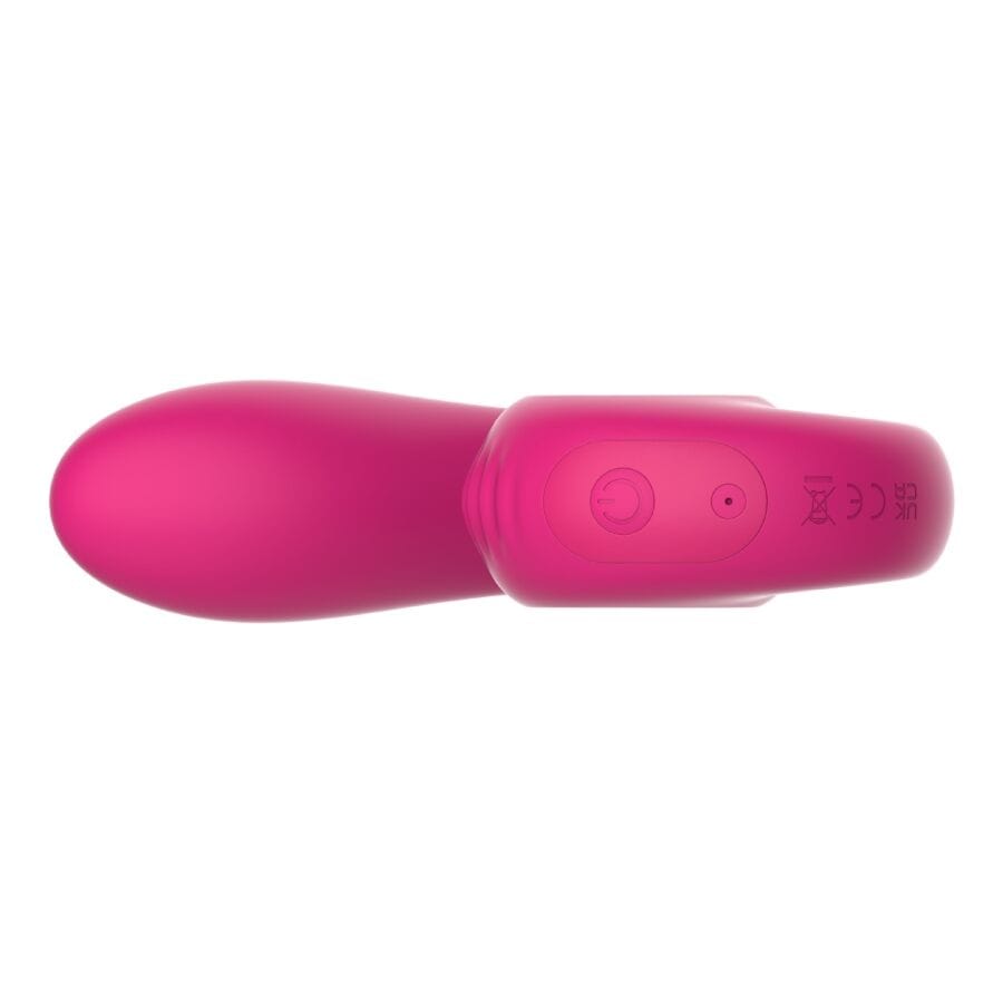 G-Punkt-Vibrator Gizi Lite Dual g-Spot & Clitoral Pink 12 cm.2